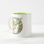 Rainbow Fairy Initial 'D' Zweifarbige Tasse (Vorderseite Links)