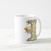 Rainbow Fairy Initial "I" Kaffeetasse (VorderseiteRechts)
