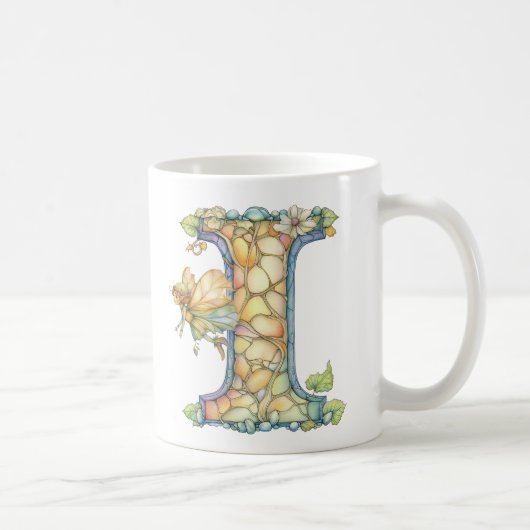 Rainbow Fairy Initial "I" Kaffeetasse (Rechts)