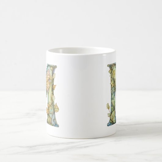 Rainbow Fairy Initial "M" Kaffeetasse (Mittel)
