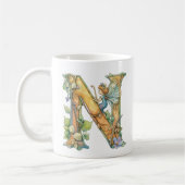 Rainbow Fairy Initial 'N' Kaffeetasse (Links)