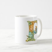 Rainbow Fairy Initial 'P' Kaffeetasse (VorderseiteRechts)