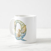 Rainbow Fairy Initial 'Q' Kaffeetasse (Vorderseite Links)