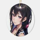 Rainbow Fairy Keramik Ornament (Links)