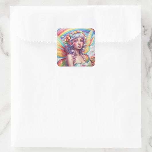 Rainbow Fairy Sticker (Tasche)