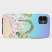 Rainbow Fairy Tale Burg Wilhelm Tell Case-Mate iPhone Hülle (Rückseite (Horizontal))