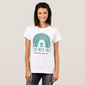 Rainbow Faith Hope Liebe Scleroderma Bewusstsein T-Shirt (Vorne ganz)