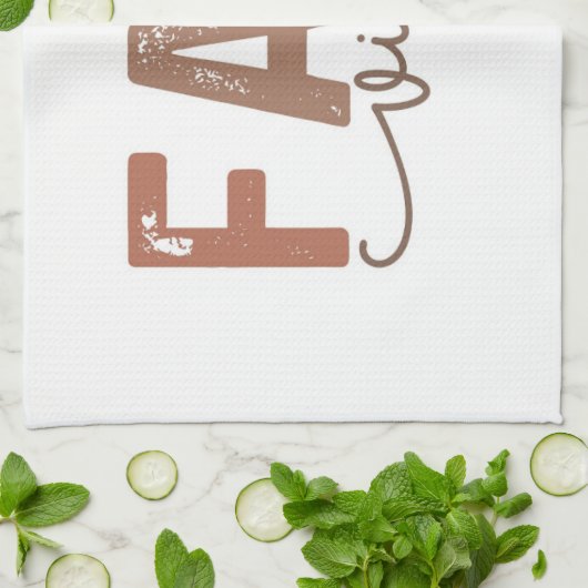 Rainbow Fall Vibes Geschirrtuch (Gefaltet)