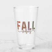 Rainbow Fall Vibes Glas (Vorderseite)