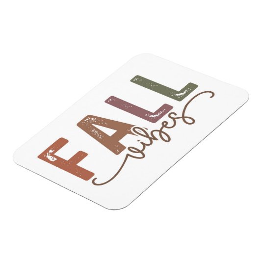 Rainbow Fall Vibes Magnet (Linke Seite)