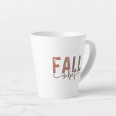 Rainbow Fall Vibes Milchtasse (Rechte Ecke)