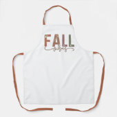 Rainbow Fall Vibes Schürze (Vorderseite)