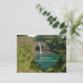 RAINBOW FALLS, HILO, HAWAII, GROSSE INSEL POSTCARD POSTKARTE (Stehend Vorderseite)