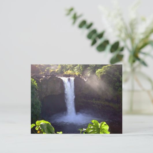 Rainbow Falls Postcard Postkarte (Stehend Vorderseite)