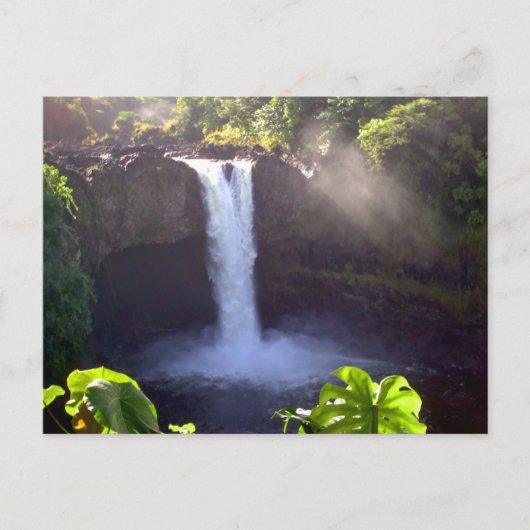 Rainbow Falls Postcard Postkarte (Vorderseite)