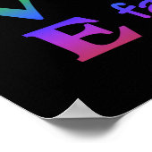 Rainbow-Familienposter Poster (Ecke)