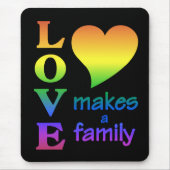 Rainbow Family Mousepad (Vorne)