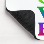 Rainbow Family mousepad, anpassen Mousepad (Ecke)