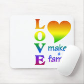 Rainbow Family mousepad, anpassen Mousepad (Mit Mouse)