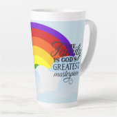 Rainbow Family Segnungen Milchtasse (Rechte Ecke)