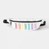 RAINBOW Fanny Pack Bauchtasche (Vorderseite)