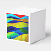 Rainbow Fantasy Hills Landschaft Geschenkschachtel (Vorderseite)