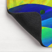 Rainbow Fantasy Hills Landschaft Mousepad (Ecke)