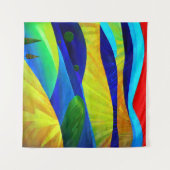 Rainbow Fantasy Hills Landschaft Wandteppich (Vorderseite (Horizontal))