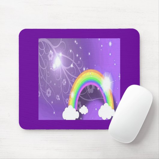 Rainbow Fantasy Mousepad (Mit Mouse)