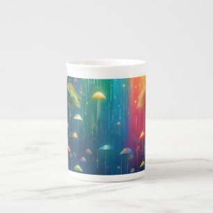Rainbow Fantasy Porzellantasse