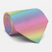 Rainbow-Farbe Krawatte (Gerollt)
