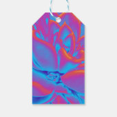 Rainbow-Farbe Sukkuläre Pflanze Geschenkanhänger (Rückseite)