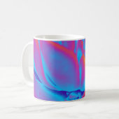 Rainbow-Farbe Sukkuläre Pflanze Kaffeetasse (Vorderseite Links)