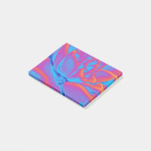 Rainbow-Farbe Sukkuläre Pflanze Post-it Klebezettel (angewinkelt)