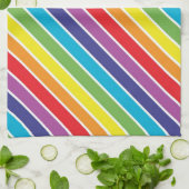 Rainbow-Farben Handtuch (Gefaltet)