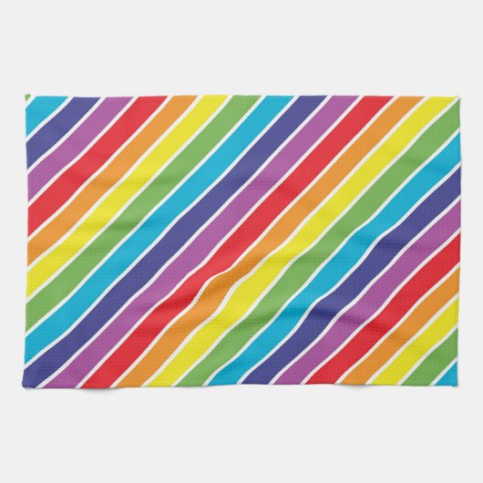 Rainbow-Farben Handtuch (Horizontal)