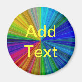 Rainbow-Farben hinzufügen Magnet (Vorne)