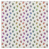 Rainbow-farbene Tierkatzenrohlinge Stoff (Muster)