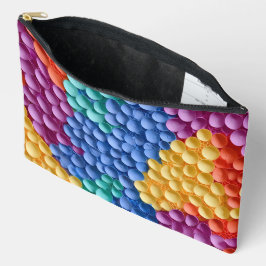 RAINBOW FARBIERTE 3D-BLUME ZUBEHÖRTASCHE