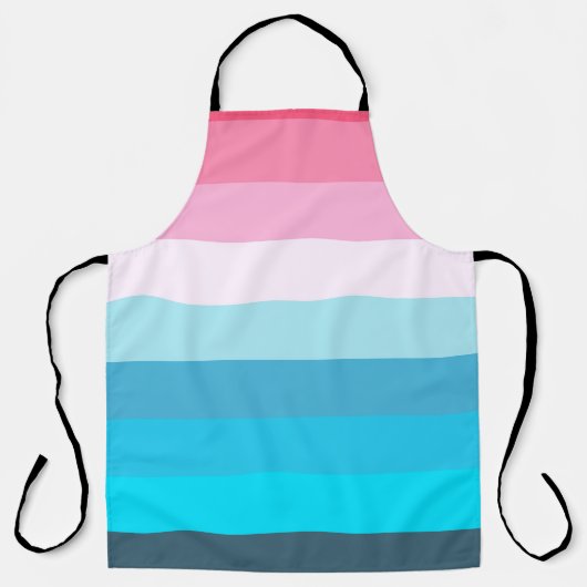 Rainbow Fashion Schürze (Vorderseite)