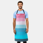 Rainbow Fashion Schürze (Getragen)