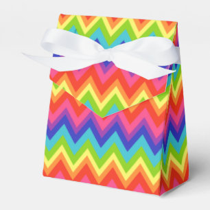 Rainbow Favor Box Geschenkschachtel