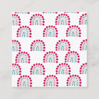 Rainbow Favor Card Begleitkarte