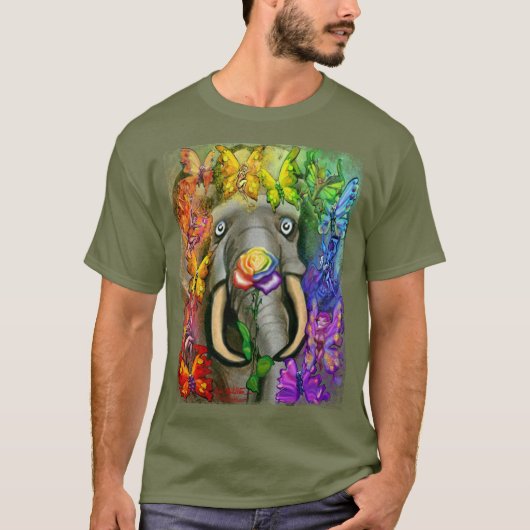 Rainbow-Fee Rose T - Shirt (Vorderseite)