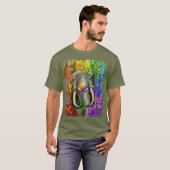 Rainbow-Fee Rose T - Shirt (Vorne ganz)