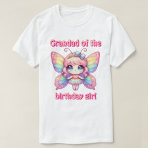 Rainbow Fee Schmetterling Grandad of Birday Girl