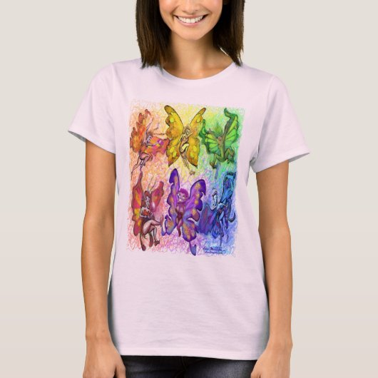Rainbow-Fee-T - Shirt (Vorderseite)
