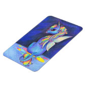 Rainbow Fee Unicorn Magnet (Linke Seite)