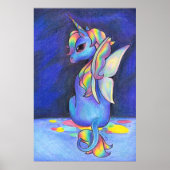 Rainbow Fee Unicorn Poster (Vorne)