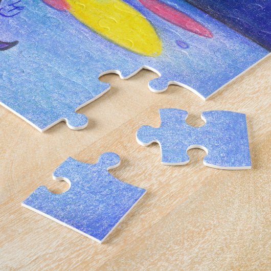 Rainbow Fee Unicorn Puzzle (Seite)